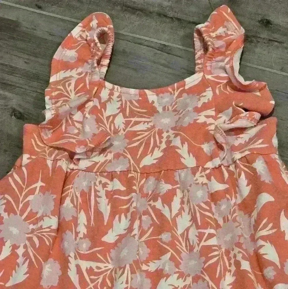 Cat & Jack Floral Hawaiian Print Maxi Dress - Picture 4 of 8